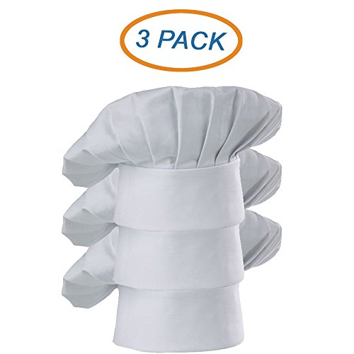 350 Chef Apparel Premium Poplin Chef Hat Breathable Machine Washable
