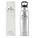 Best Gift Boxed Stainless Steel Water Bottle, by Activity Republic - 20oz / 600ml Double Wall Vacuum InsulatedThermos Drinks Container - Retractable Straw Lid - 100% Eco Friendly