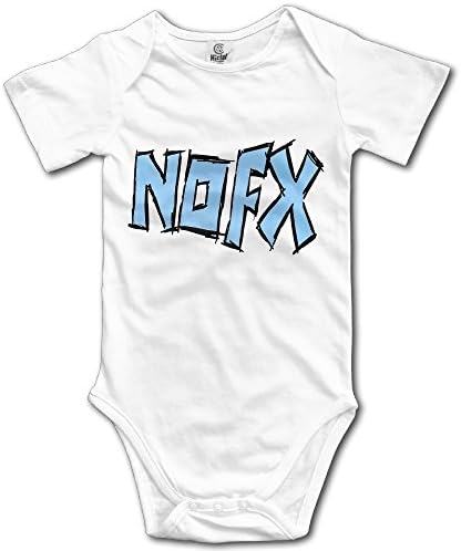 Cotton Baby NOFX American Punk Rock Band First Call Short Sleeve Bodysuit