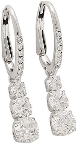 [スワロフスキー]ピアス アクセサリー レディース SWAROVSKI 5416155 シルバー クリア [並行輸入品]