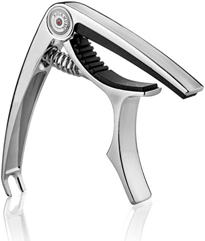 Acoustic Guitar Capo from Priori Music, Works on Electric, Classical and Ukulele.