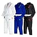 Sanabul Kids Highlights Brazilian Jiu Jitsu BJJ Gi (White, K4)