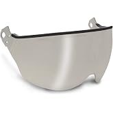 KASK Safety Visor V2 PLUS HELMET VISOR, 520-Silver Mirror