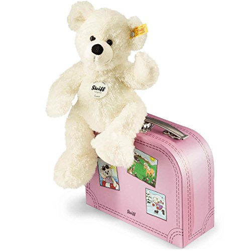 Steiff Lotte Teddy Bear in Suitcase, White