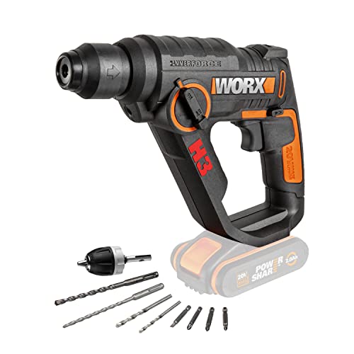 WORX WX390.9 Bohrhammer SDS-plus 20V, ohne Akku & Ladegerät