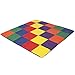 Best Choice Products 58x58in Foam Cushioned Activity Floor Mat for Toddlers and Kids, Indoor and Outdoor Play Areas w/ 2-Inch Cushion, Colorful Tiles