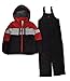 London Fog Big Boys' 2-Piece Colorblock Snow Bib and Jacket Snowsuit