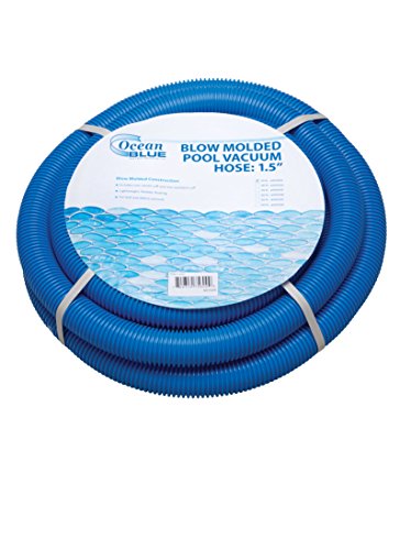 Ocean Blue Water Products Blow Molded Pool Vacuum Hose, 25-Foot by 1.5-Inch