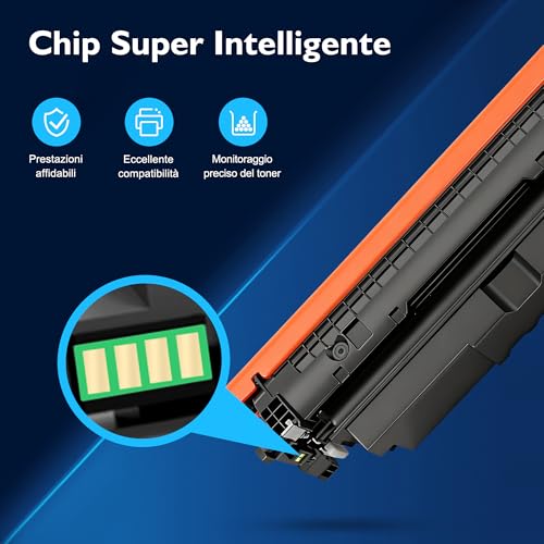 Meagiis 220A with Chip Toner Cartridges Compatible with HP 220A 220X Toner for HP Color LaserJet Pro 4202dw 4202dn MFP 4302fdw 4302dw 4302fdn W2200A W2201A W2202A W2203A (4 Pack)