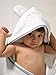 BARAMIS Baby Hooded Towel - 100% Cotton, 34X34