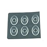 PIXNOR Bunion Protector Pads-Silicone Gel Corn Pain Relief Rings, Set of 6