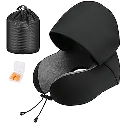 Cirorld Neck Pillow for Travel, Memory Foam Travel