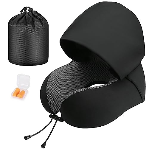 Cirorld Neck Pillow for Travel, Memory Foam Travel