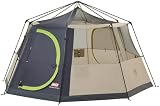 Coleman Unisex 8 Man Tent Orange 6-8 Person Weather Tec 2000mm view 3