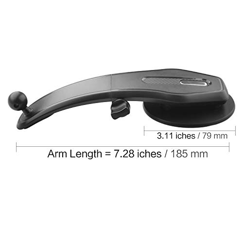 image for Flip Down GPS Car Dashboard Mount for Garmin Portable Navigators, 1Zer