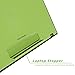 Mind Reader LTADJUST-GRN 8 Position Top Desk with Cushions, Monitor, Laptop Lap Holder, 11.12 D x 14. 75 W x 3 H, Green Adjustablethumb 2