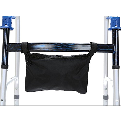 KIKIGOAL Wheelchair Side Bag Great Accessory for Your Mobility Devices. Fits Most Scooters, Walkers, Rollators, Manual, Powered Or Electric Wheelchairs (Blue) - Thumbnail 6