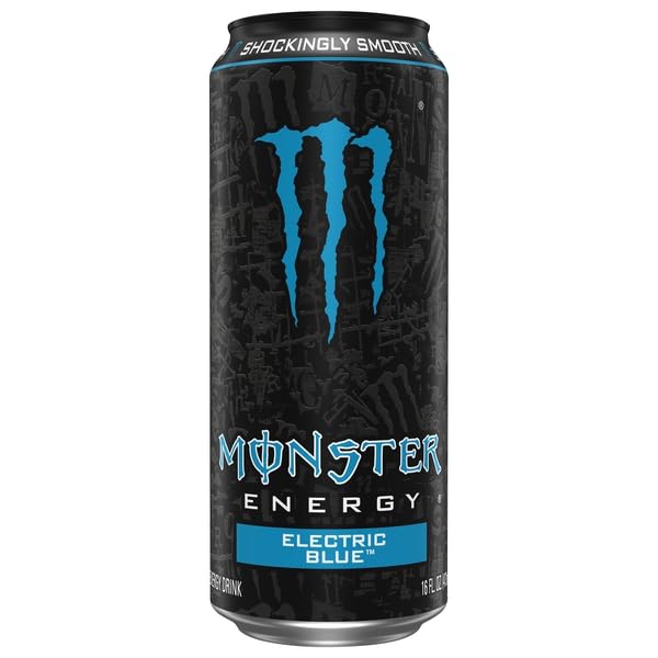 MONSTER, ELECTRIC BLUE ENERGY DRINK, 16 FL OZ