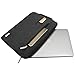 MOSISO Laptop Shoulder Bag Compatible with MacBook Air/Pro,13-13.3 inch Notebook,Compatible with MacBook Pro 14 2023-2021 A2779 M2 A2442 M1, Polyester Briefcase Sleeve with Side Handle, Black