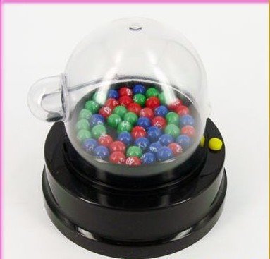 Phantom YoYo Portable Lottery Machine Mini Manual Operation Shake Lucky Ball