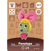 Penelope - Nintendo Animal Crossing Happy Home Designer Series 4 Amiibo Card - 327