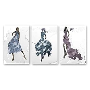 Canvas Wall Art Abstract Elegant People...