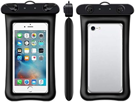 Mobile Phone Waterproof Bag, Cratch Resistance Floating Waterproof Mobile Phone Bag with Lanyard for Beaches Pools Watersports Boats