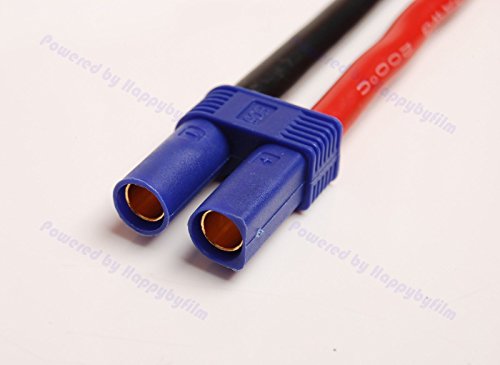 Lot(5) EC5 Female Connector 10CM 10awg Wire for RC ESC Charger Side Power