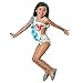 Disney Ariel Swimsuit for Girls Size 5/6 White