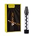 Glass Tube Kit with 2 x Glass bottle 4 x O-Rings 2 x Rubber Caps 2 x Cleaning Brush 1 x Packing Box(Delivery Time:3-5 days) (Gun metal)