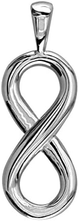 SZIROMedium Flowing Infinity Charm, 30mm