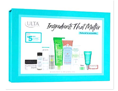 Ulta Beauty Ingredients That Matter 10 Piece Skin Care Favorites Set $98 Value Travel Size
