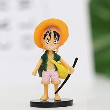 Amazon Com Lveud 6pcs One Piece Game Anime Theme Party Cake Topper Children S Mini Toy Cake Topper Dessert Table Decoration Birthday Party Supplies Toys Games