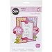 Sizzix 660714 Framelits Die Set Card, Card Flip-Its by Stephanie Barnard, 19/Pack