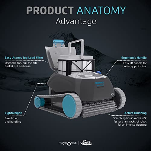 Dolphin Advantage Robotic Pool Vacuum Cleaner — Wall Climbing