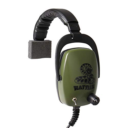 DetectorPro Rattler Platinum Series One-Sided HeadphonesÂ with 1/4