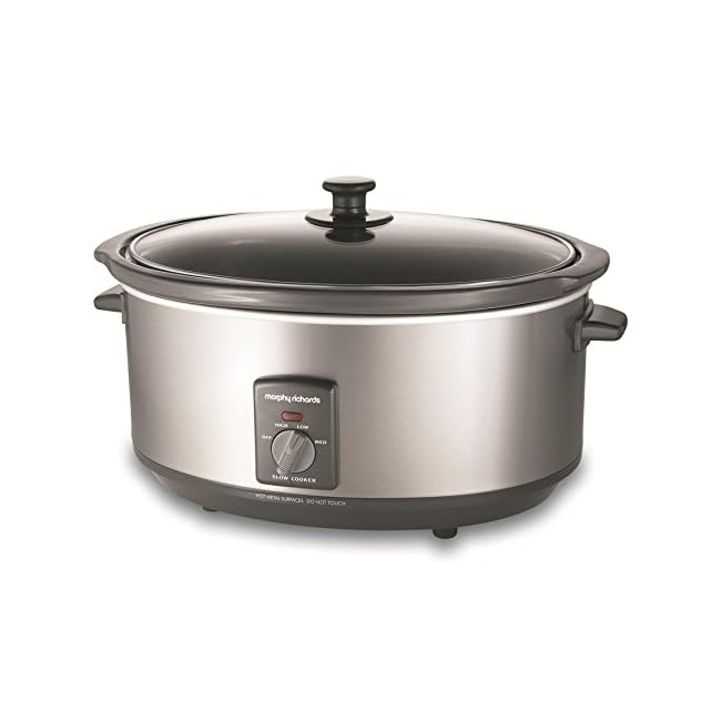 Morphy Richards 48718 Oval Slow Cooker, 6.5 Li...