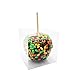 Clear Plastic Box for Caramel or Candy Apple Box 4X4X4 inch Pack of 10 pcs