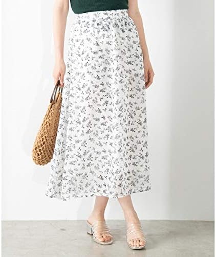 Amazon ウィゴー Wego シアー シフォン パターン ロング スカート 花柄 ドット S 柄6 レディース スカート 通販