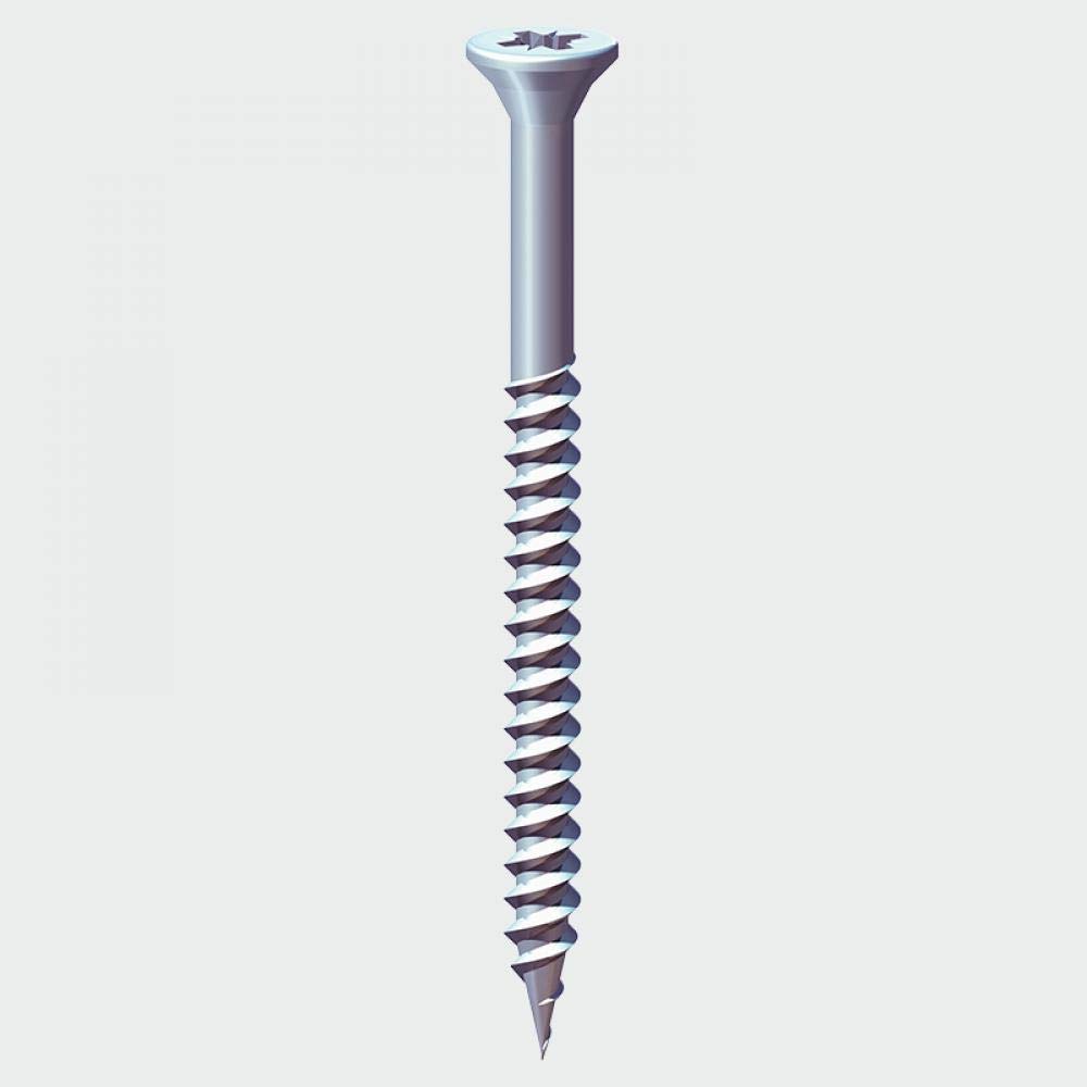 TIMCO PZ2 Countersunk BZP Twin Woodscrews - 10 x 4 - Zinc - Bag of 90
