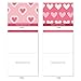 The Best Card Company - 10 Boxed Valentine Note Cards with Envelopes - Loving, Heartfelt Assorted Greeting Cards for Valentine's Day (4 x 5.12 Inch) - Heartfelt M3058VDG-B1x10