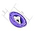 MAIRUI Wired Earbud Case Earphone Headphone Cord Organizer Earbuds Wrap Soft Silicone Magnetic Holder Storage Tangle Free Cable Winder(Purple)