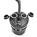 Car Cup Mount iKross Universal Smartphone Cup Holder Cradle with 3 Lighter Sockets and 2 USB Charging Port 4.2A 21W For Apple iPhone 7 iPhone 7 Plus, Samsung Galaxy S8 S8+, Note, LG, Google