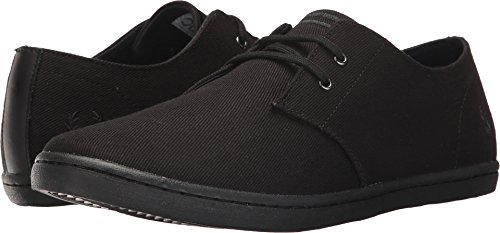 Fred perry  men s byron low twill black/black shoe
