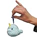 Squishable Narwhal Plush, Light Aqua, Micro 3