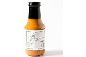 WU DRESSING Wu Japanese Ginger Dressing -ALL NATURAL - NO PRESERVATIVES - GLUTEN FREE - MADE WITH POWERFOODS - SALAD DRESSING - 10.7 FL OZ (Original Ginger, 1 Bottle)
