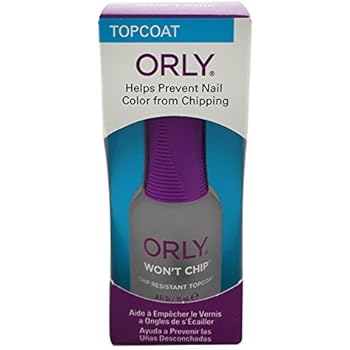 Amazon Com Orly Top Nail Coat Won T Chip 0 6 Ounce Beauty
