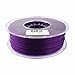 ZIRO PLA Filament 1.75mm, Semi-Transparent 3D Printer Filament, PLA PRO Bright Color 1.75 1KG(2.2lbs) Spool, Dimensional Accuracy +/- 0.03mm, Translucent Purple