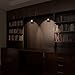 2 Set Battery Powered Motion Sensor Night Lights Stick-Anywhere Adhesive mounting. Kids Rooms Baby Night Light Hallways Closets Stairs Bathrooms Bedrooms Kitchens Senses Motion up to 10 feet Away