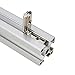 Boeray 20pcs 2020 Series Europe Standard Aluminum Profile T Slot 6mm Inner Bracket Joint with Screws, 2pcs of Wrench